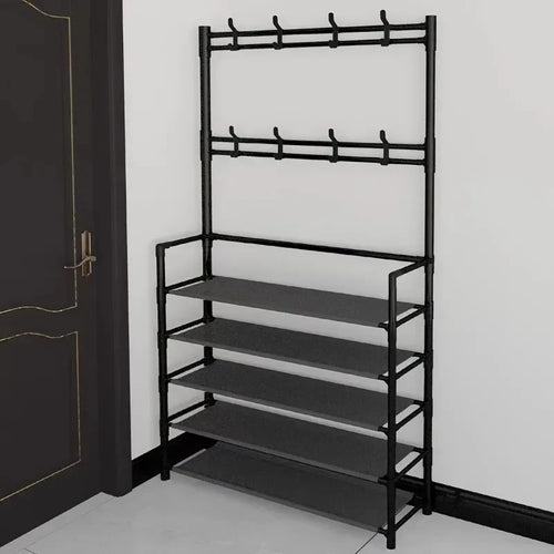Five-Level Metal Shoe Rack