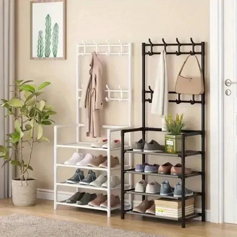 Five-Level Metal Shoe Rack